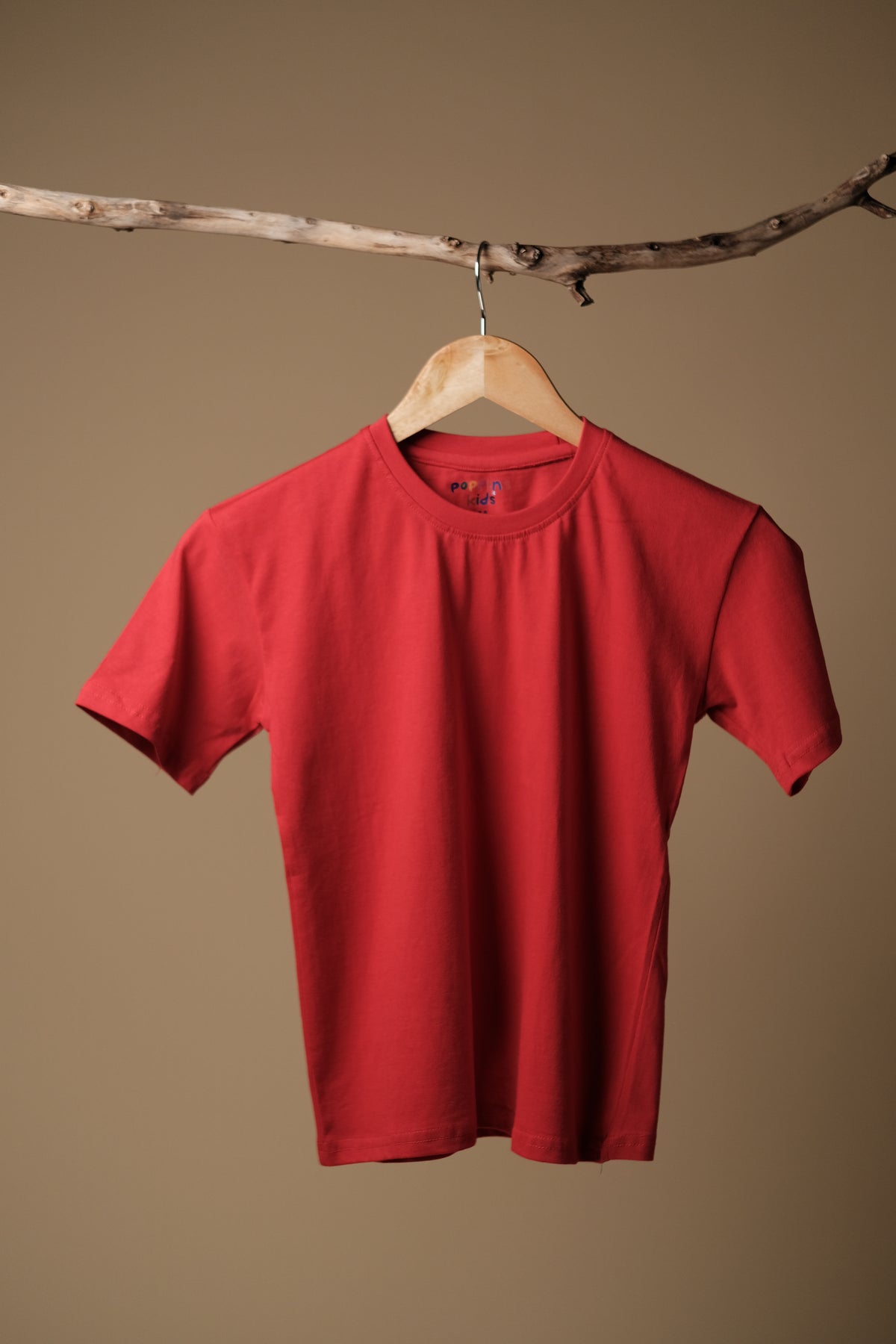 Trendy & Comfortable Kids Tomato Red T-Shirt