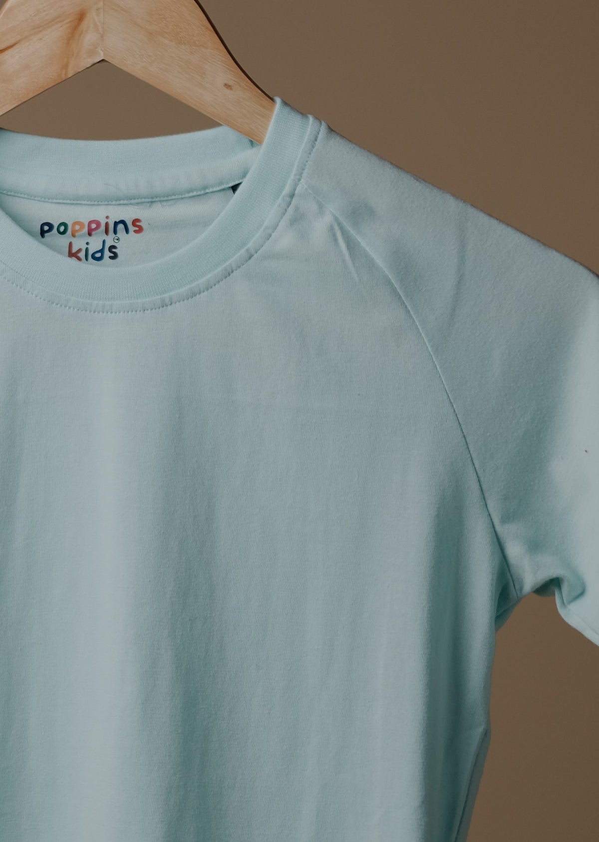 Cute & Comfortable Kids Sky Blue Cross shoulder T-Shirt