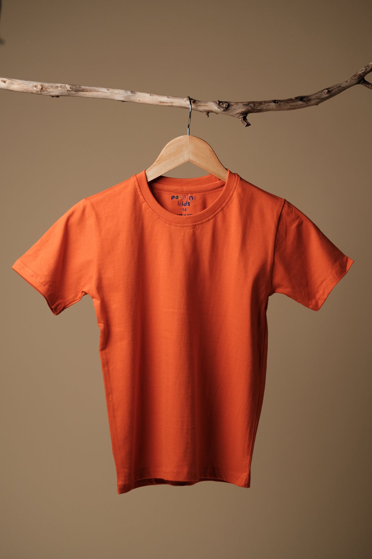Bright & Cheerful Kids Orange T-Shirt