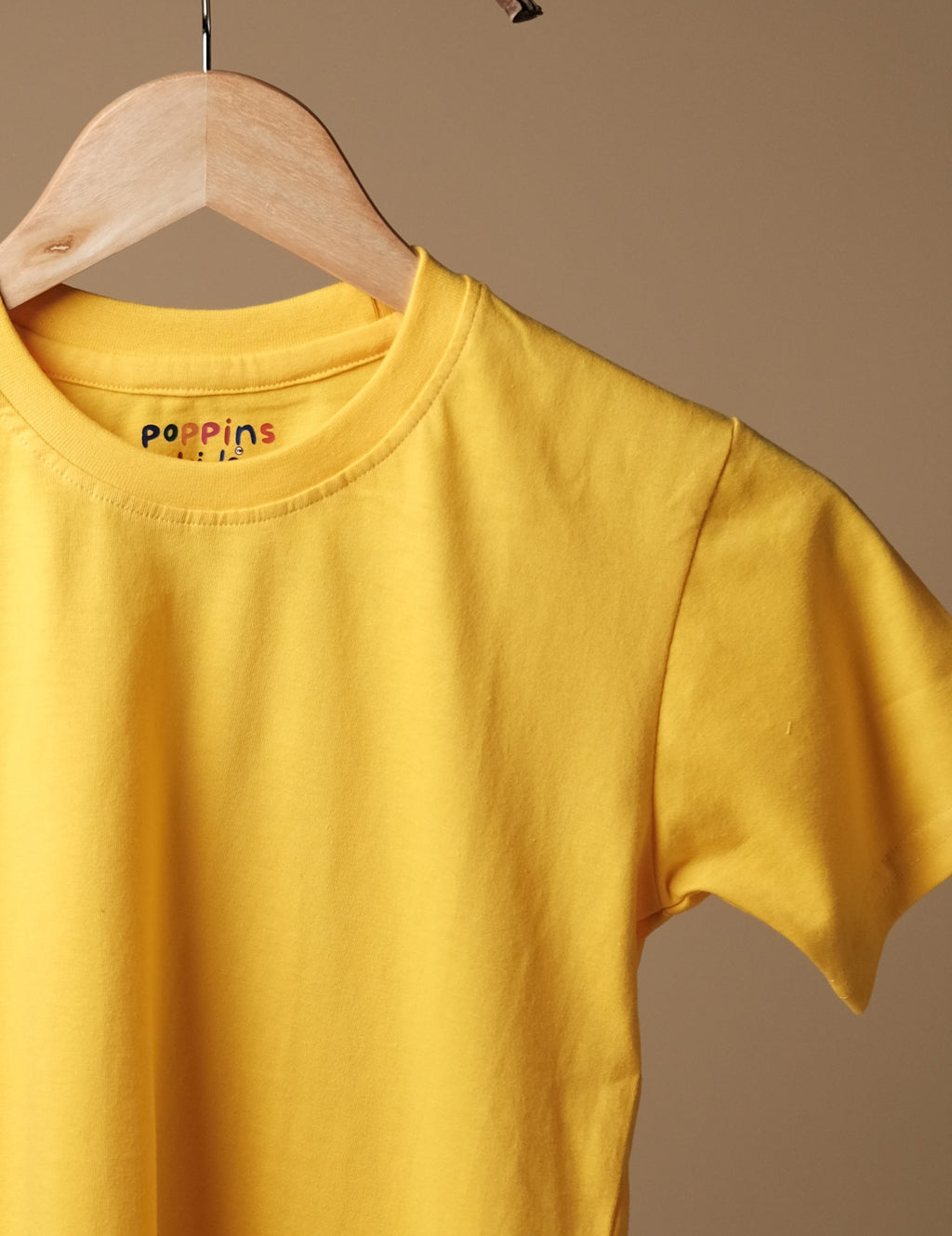 Blissful & Cheerful Kids Yellow Oversized T-Shirt