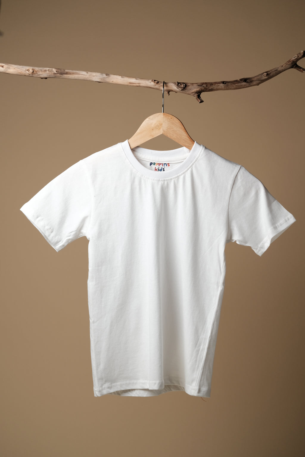 Classic & Comfortable Kids White Oversized T-Shirt