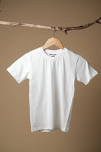 Classic & Comfortable Kids White Oversized T-Shirt